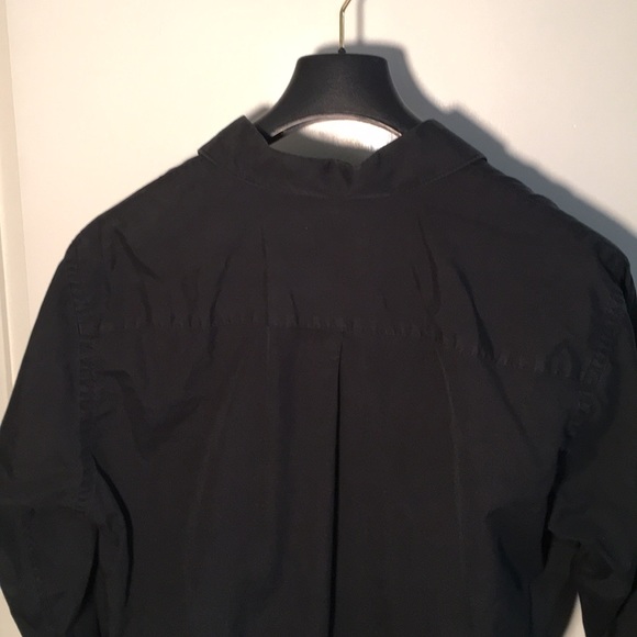 DKNY black long sleeve button down - Picture 5 of 5